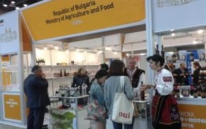 Bulgaria with a stand for the second time at the Seoul Food 2016 Exhibition