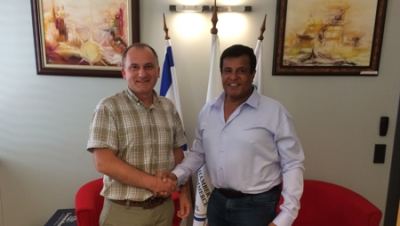Mr. Svetoslav Nakov, Adviser to the Minister of Regional Development and Public Works and former Executive Director of the „Agency for Geodesy, Cartography and Cadastre“, visited the office of the Binational Chamber of Commerce Bulgaria - Israel ...