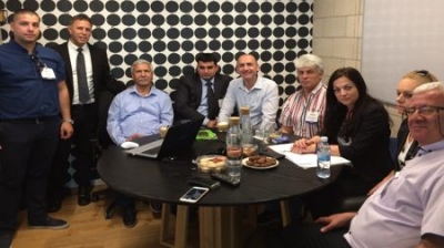 Secretary General of BCCBI Mr. Emil Magrisso came with a delegation of participants to the Israeli Agritech